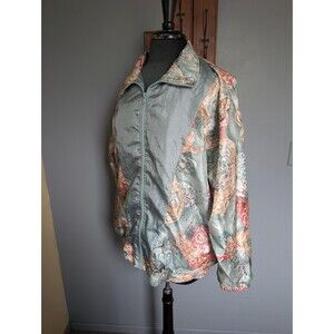 Vintage 80s Windbreaker Track Jacket By Jennifer Moore